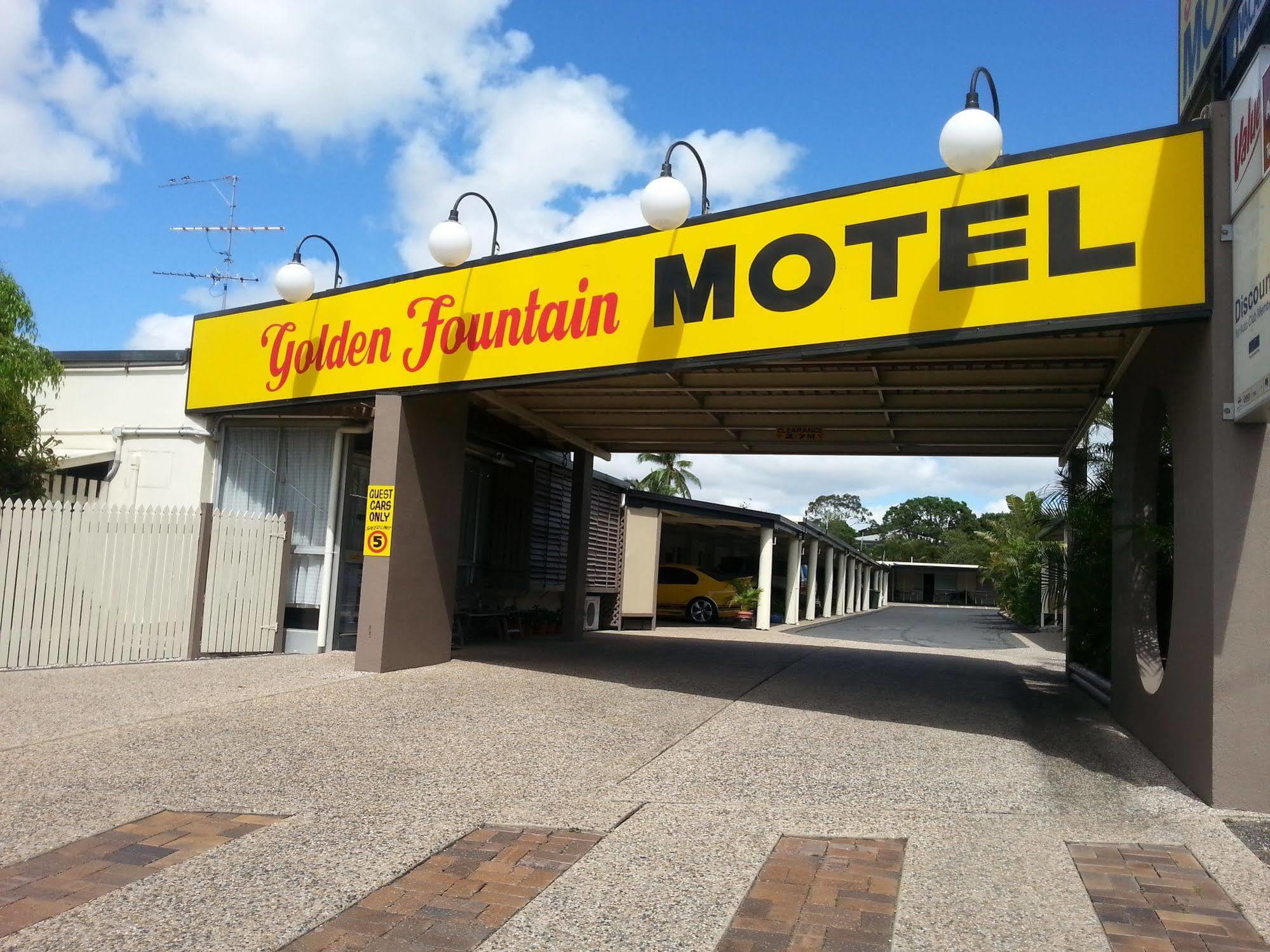 Golden Fountain Motel Rockhampton Esterno foto